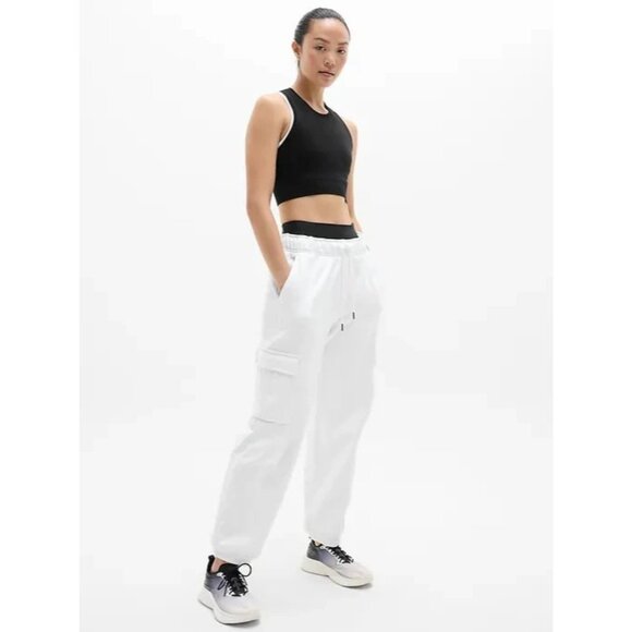 New Athleta S Momentum Seamless Flex Ultra Crop Tank Black Small - Picture 3 of 8